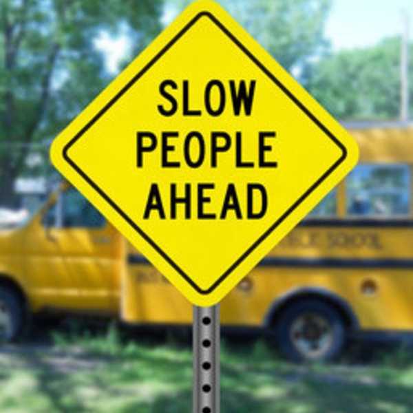 To The Slow Walkers Of The World