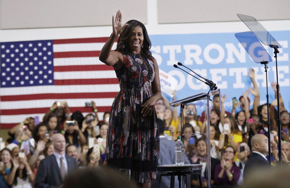 Michelle Obama Visits GMU