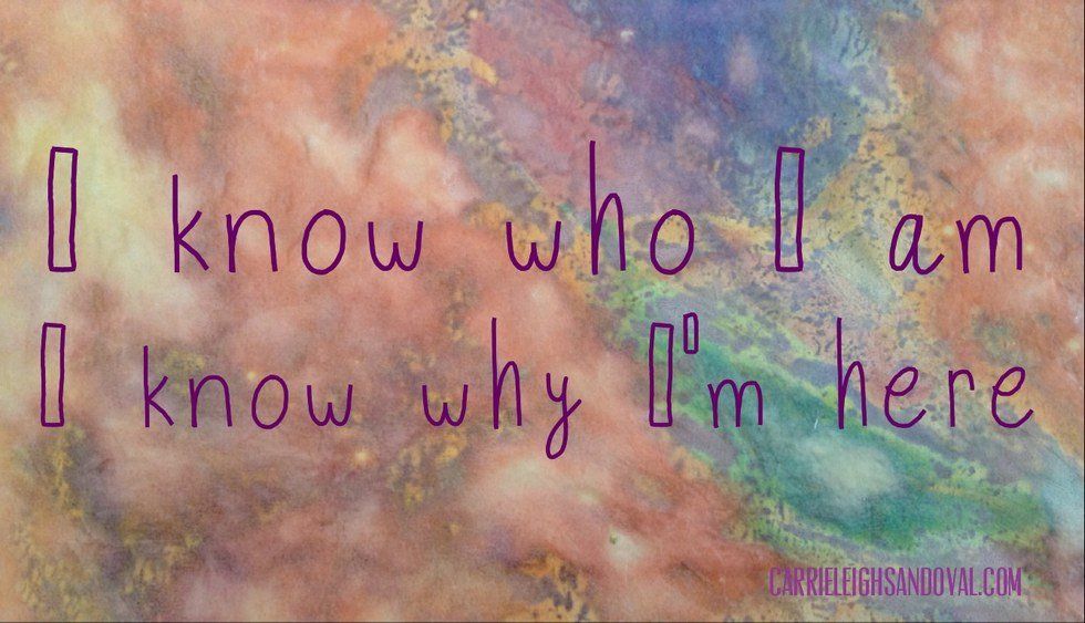 You ARE Here For A Reason