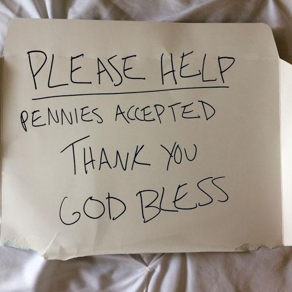 My Interview With A Homeless Man