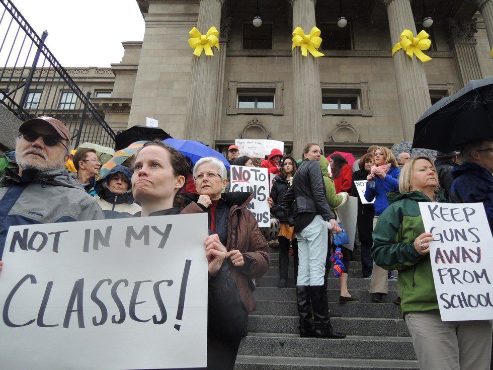 Guns On College Campuses Tamper With Students' Learning Experience