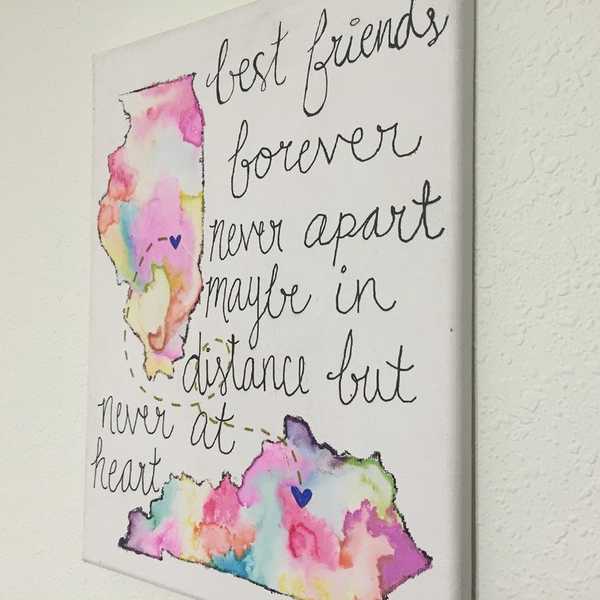 Miles, States, Oceans Away But Friends We Stay