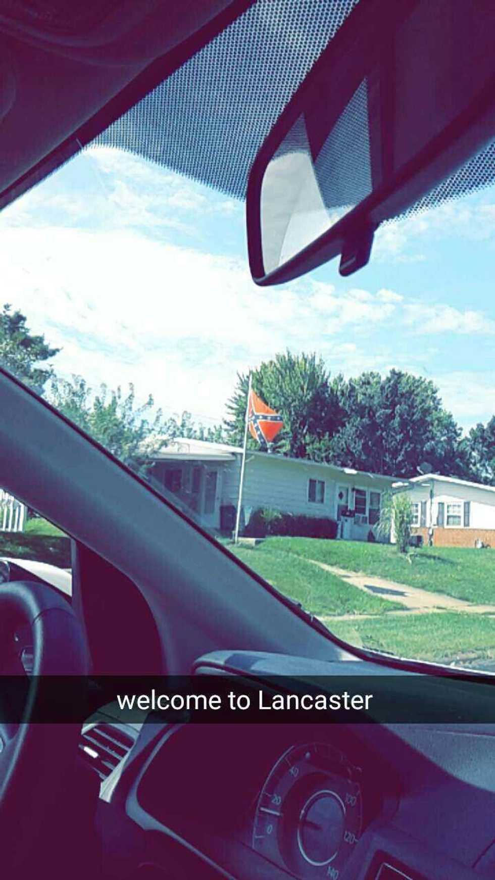 In Sherman's Hometown Lee's Colors Fly