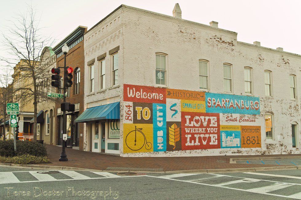 Thanks Jesus For Putting Me In Spartanburg