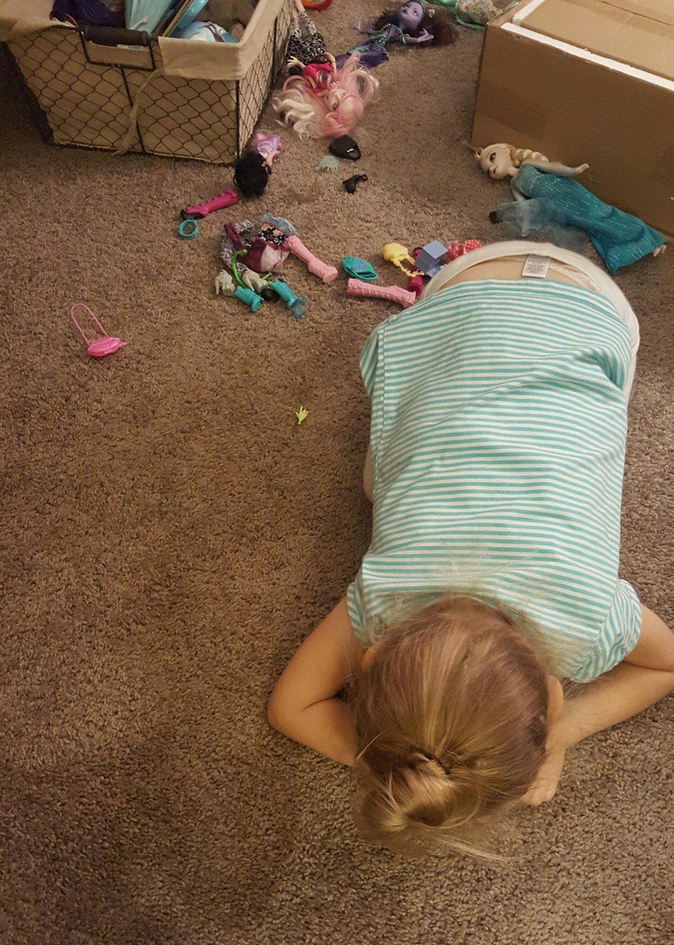 A Day In The Life Of A Grumpy Toddler