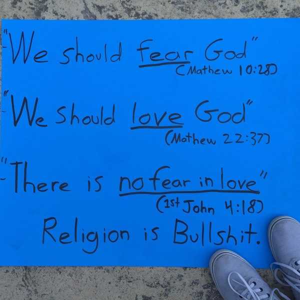 An Open Letter to the Coward Behind the Poster