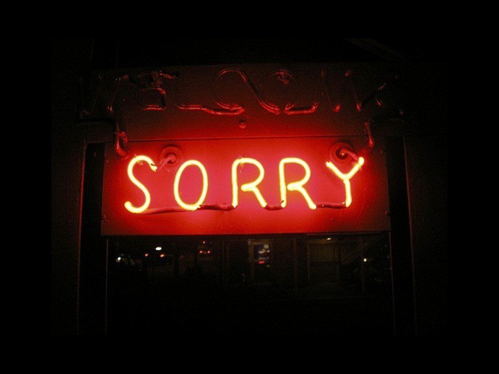 When Saying 'Sorry' Isn't Enough