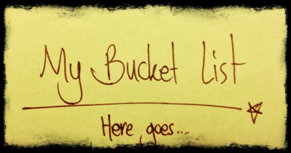 Top 5 Things I Want to do Before I Die.