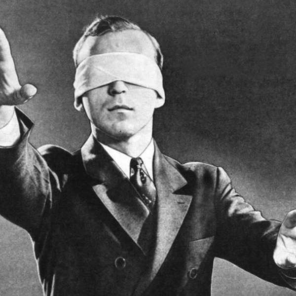 To The Guy Wearing A Blindfold