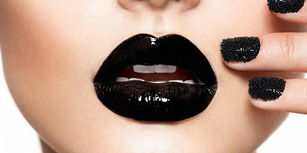 Pulling Off Black Lipstick