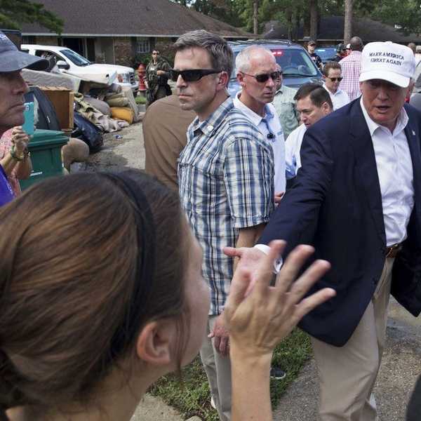 Donald Trump's Visit To Louisiana Was Not A Photo-Op