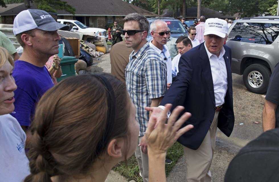 Donald Trump's Visit To Louisiana Was Not A Photo-Op