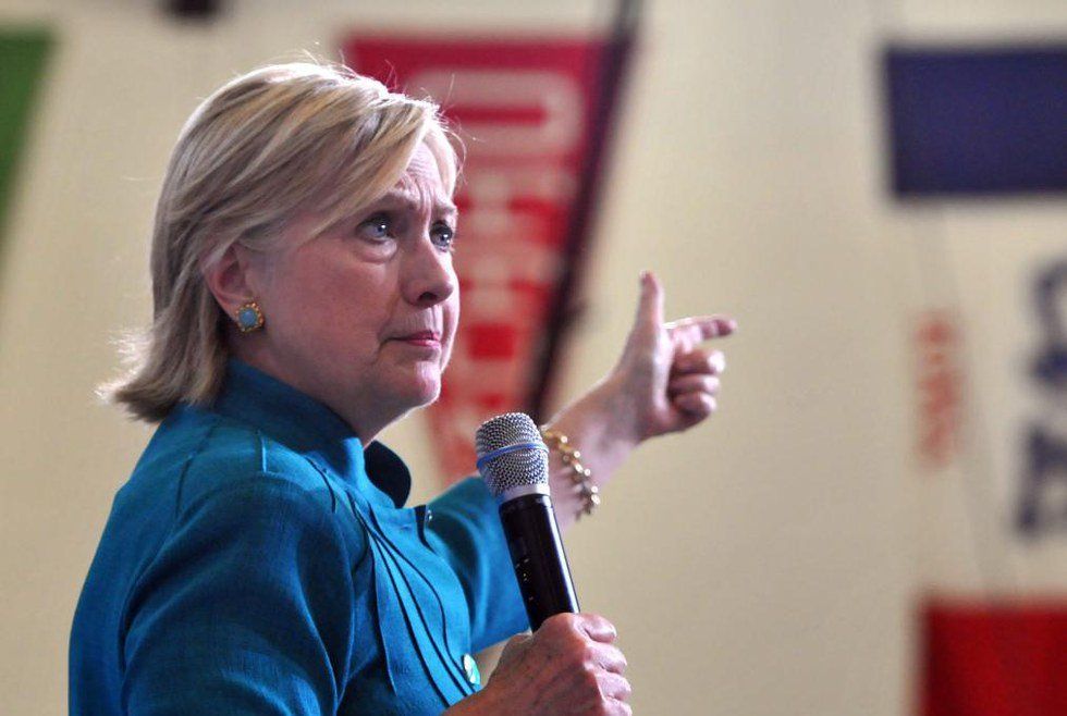 Hillary Clinton, A Sight For Sore Eyes