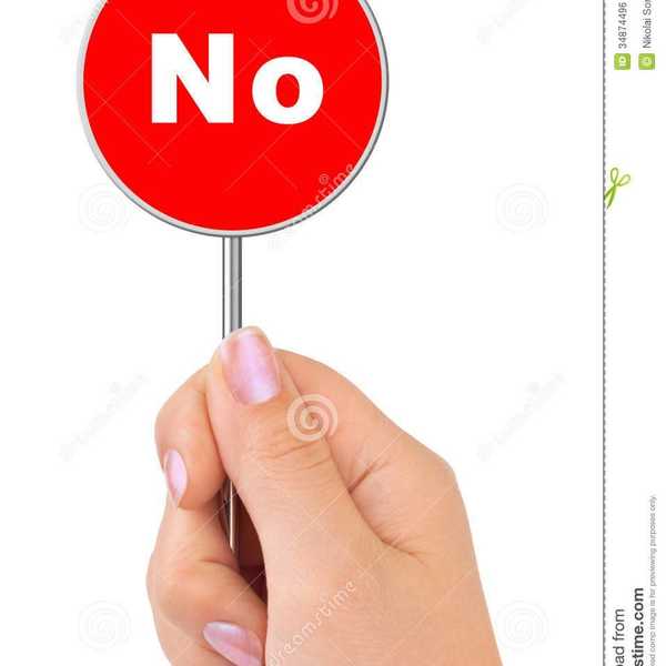 Why It's So Important To Learn To Say "NO"