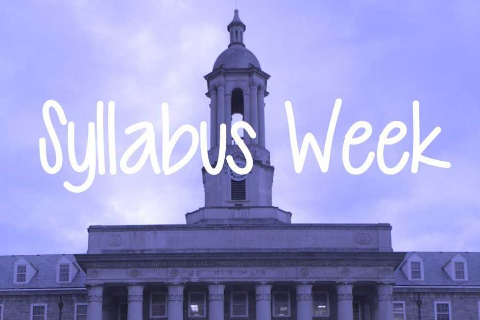 50 Thoughts During Syllabus Week
