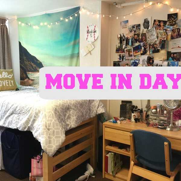 6 Tips To Dominate College Move-In Day