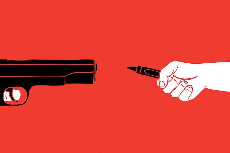 Make Your Choice: People Or Pistols?