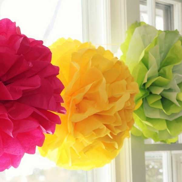 How To Make Flowers Out Of Tissue Paper