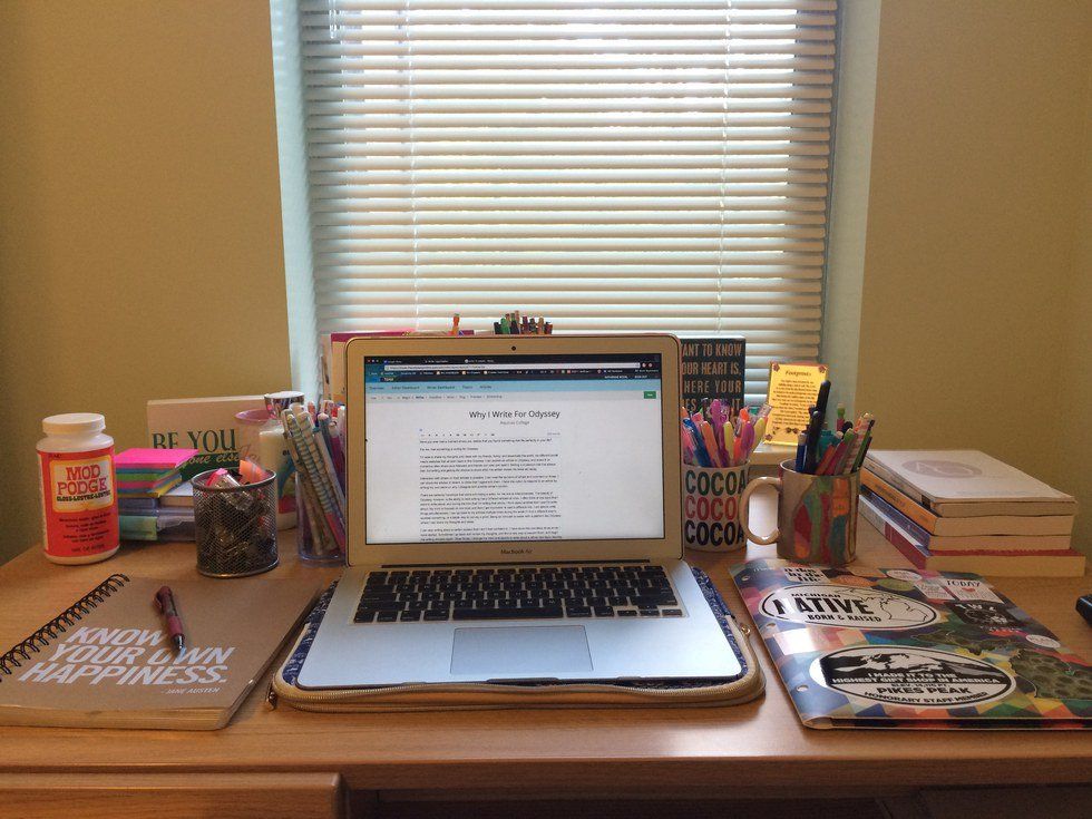 Why I Write For Odyssey