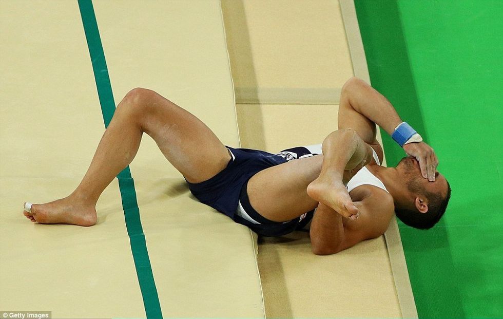 French Gymnast Breaks Leg During Rio Olympics