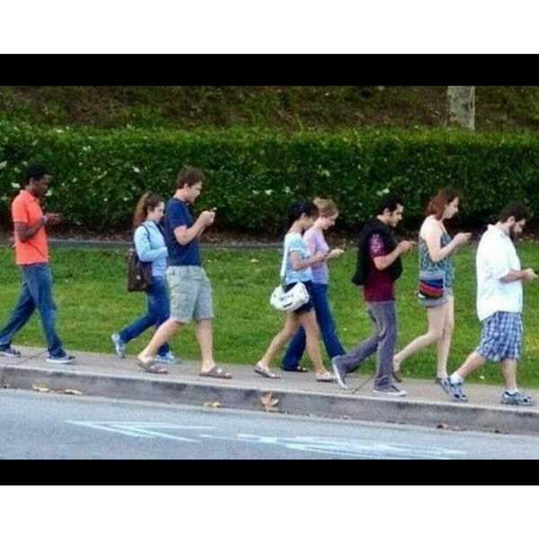 We're All Too Consumed In Our Phones