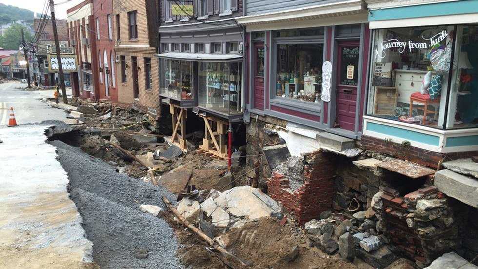Last Week's Deadly Flood In Maryland