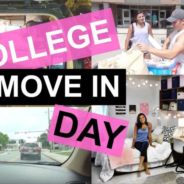 So It's Your Freshman Year Move-In Day