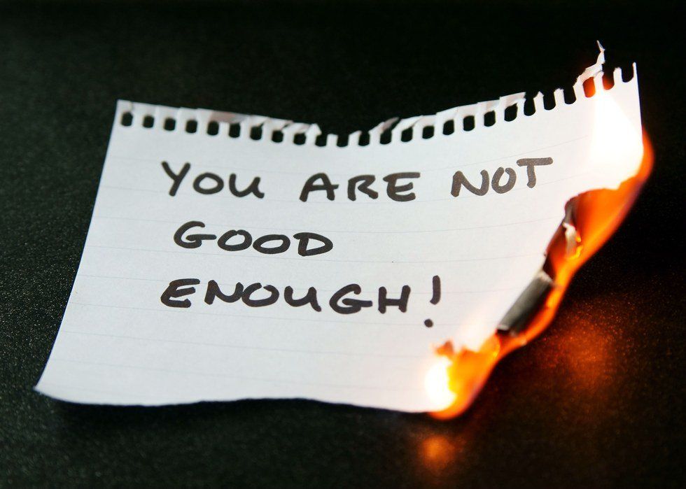 The Fear Of Not Being Good Enough