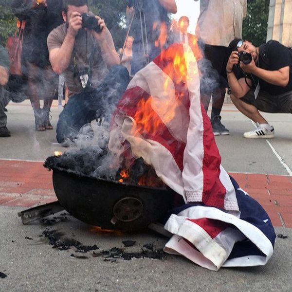Burning The US Flag Should Be A Federal Crime