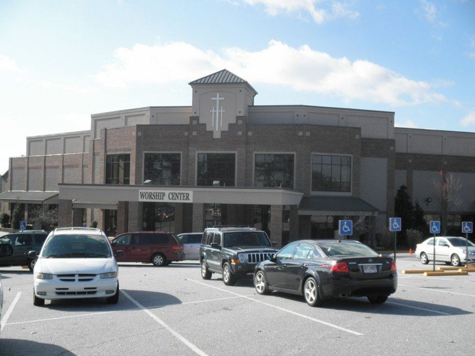 Today At Church I Was Scared