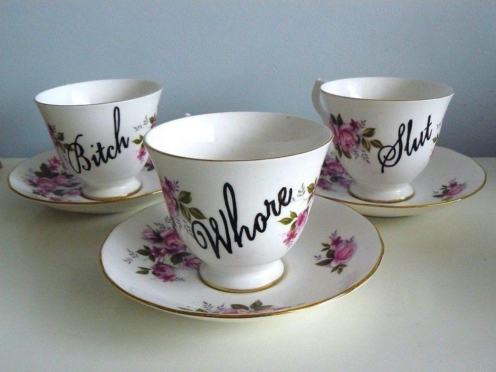 On The Words 'Bitch,' 'Slut' And 'Whore'