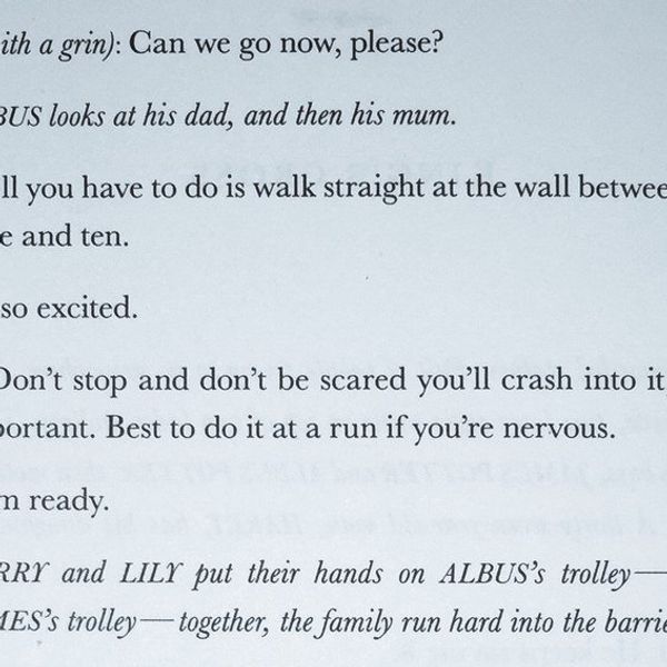 Book Review: "Harry Potter And The Cursed Child"