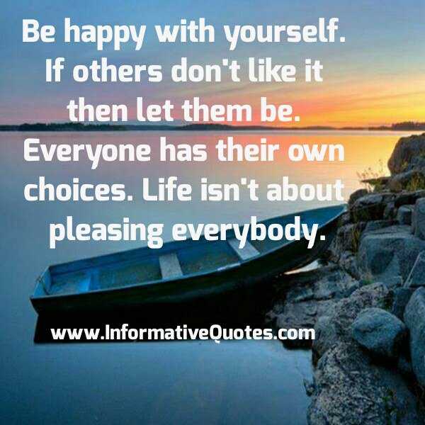 The Thing About Making Everyone Happy: You Can't