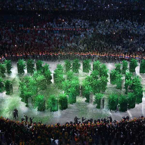 Inspirational Message in the 2016 Rio Olympic Games Opening Ceremony