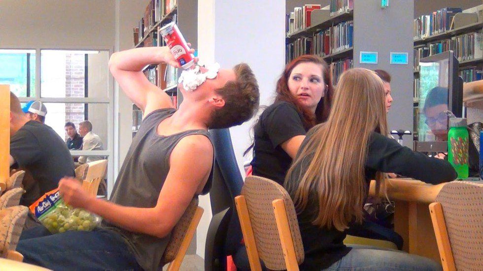 8 Types Of People You Meet In Your College Library