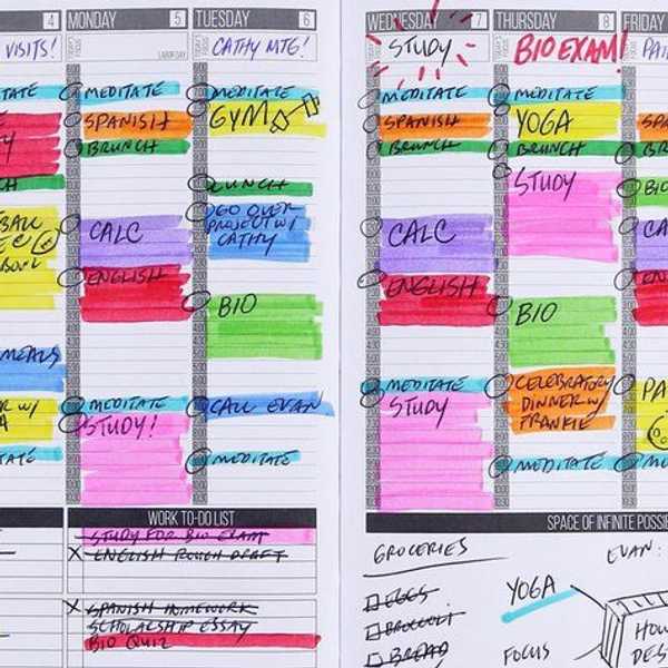 The 9 Stages of Having A Planner While Being An Organizational Freak
