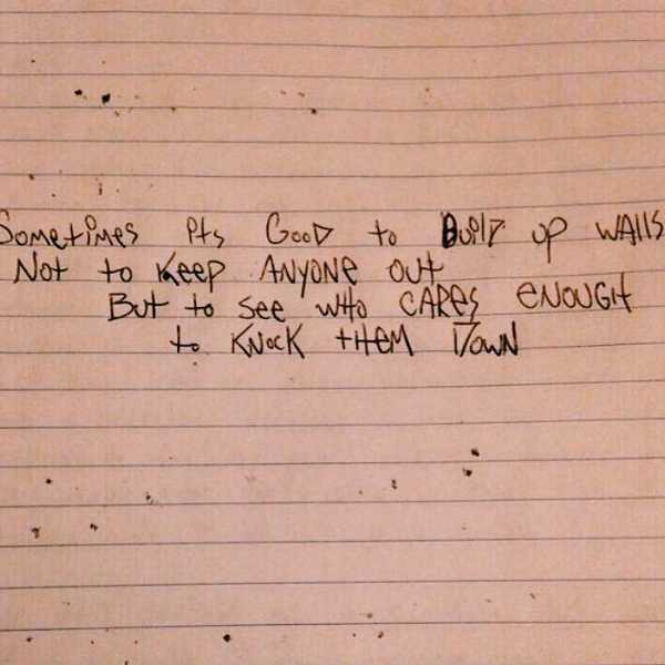 Built Up Walls