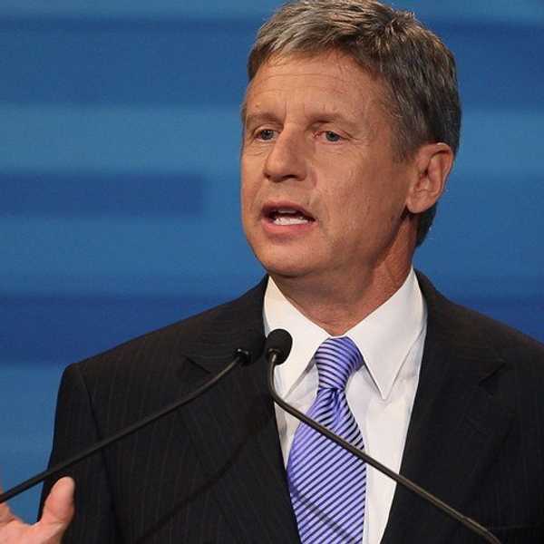 Five Reasons I'm Voting For Gary Johnson