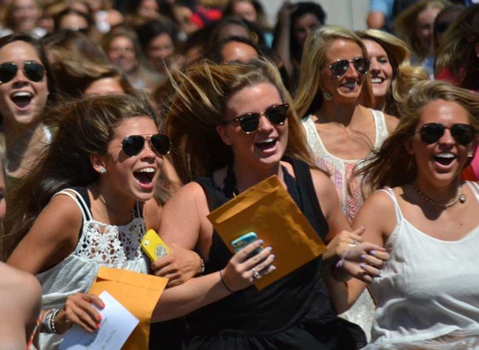 Bid Day At UA