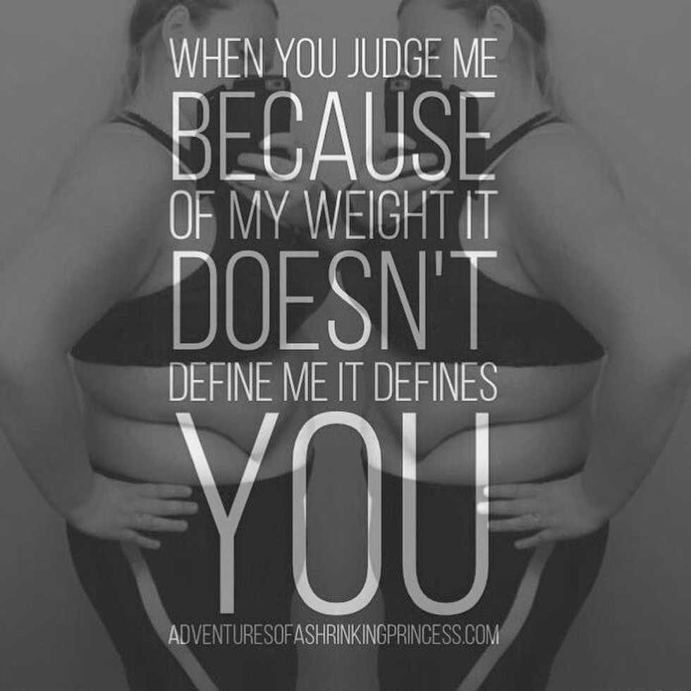 Why My Weight Will Never Define Me