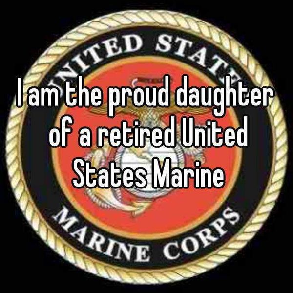 I Am The Daughter Of a US Marine