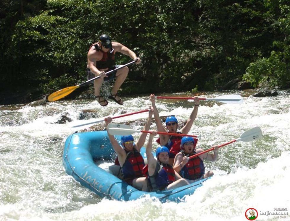 Thoughts On Going Down First... As A Raft Guide