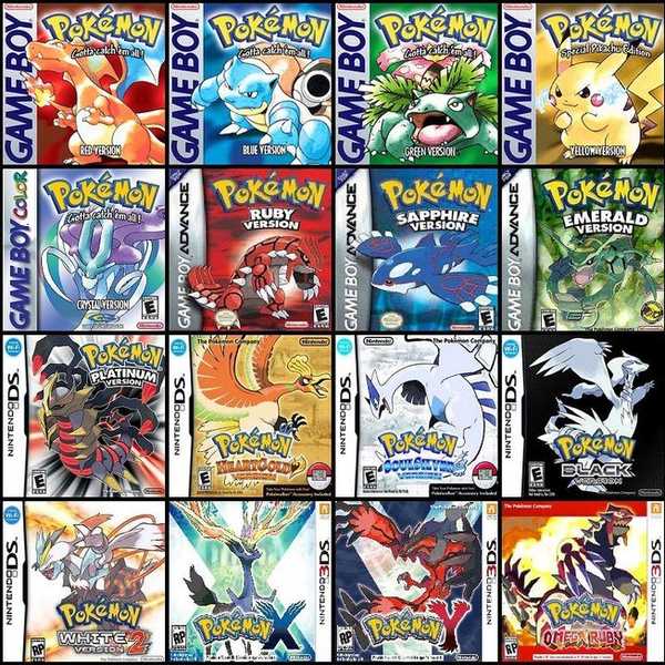 Ranking Pokemon Games