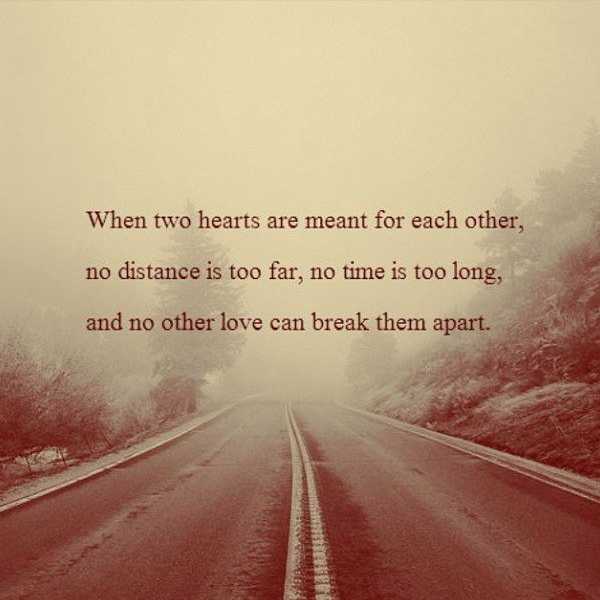 Long Distance Relationships