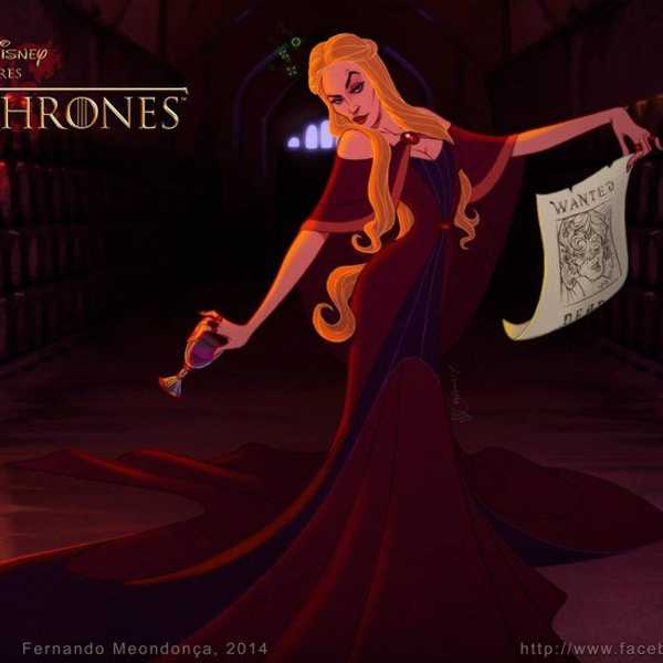 'Game Of Thrones' Characters As Disney Villains