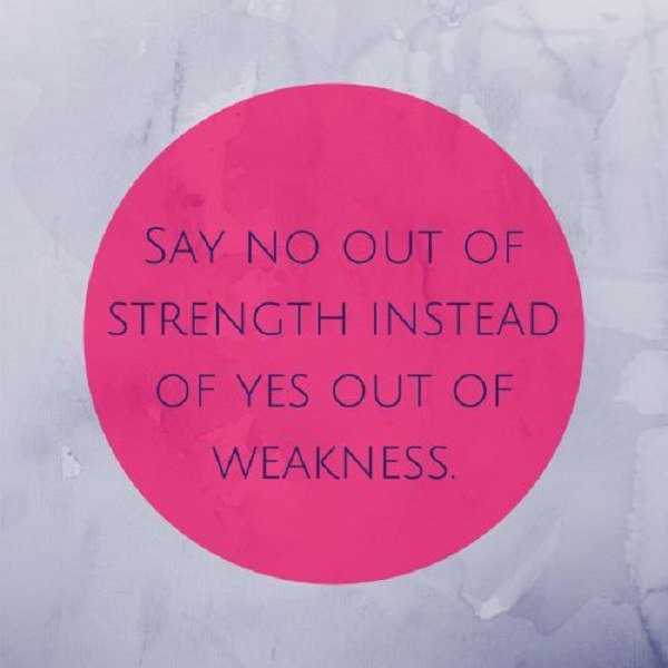 Saying No Does Not Require An Explanation