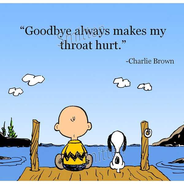 A Goodbye Is Forever