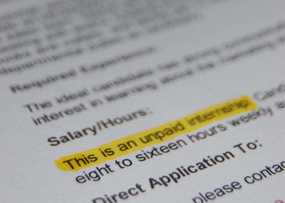 The Downside Of The Unpaid Internship