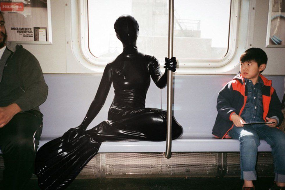 Permaid: Who Is The Woman Behind That Black Latex Mermaid Fin?