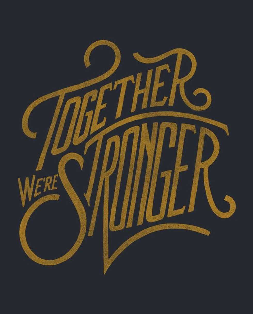We Can Only Pull Through Together